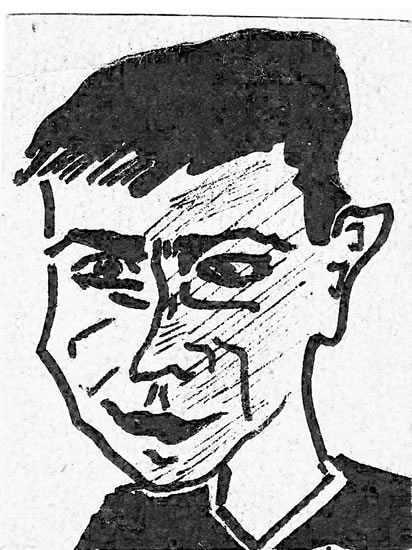 Karikatura Ivice Dekovića 1959. godine