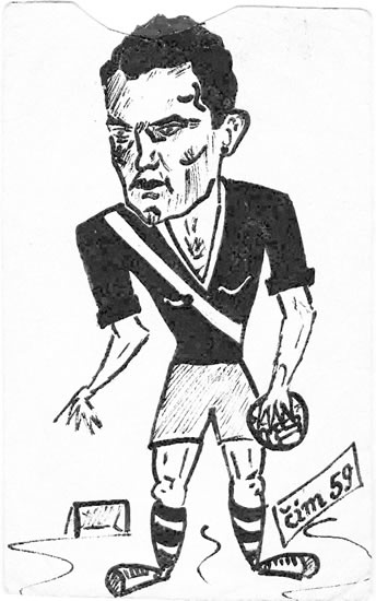 Karikatura Vladimira Ščrbeka 1959. godine