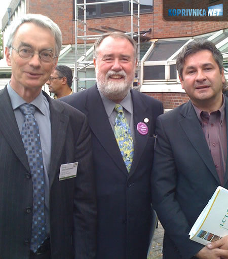 Otto-Zimmermann (Generakni sekretar ICLEI-a), Cadman (Predsjednik ICLEI-a) i Dražen Pros