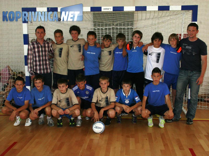Učenici koje je Branimir trenirao odigrali su malonogometnu utakmicu // foto: Ivan Brkić