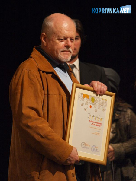Ludwig Bauer - dobitnik nagrade -Fran Galović- // foto: Zoran Stupar