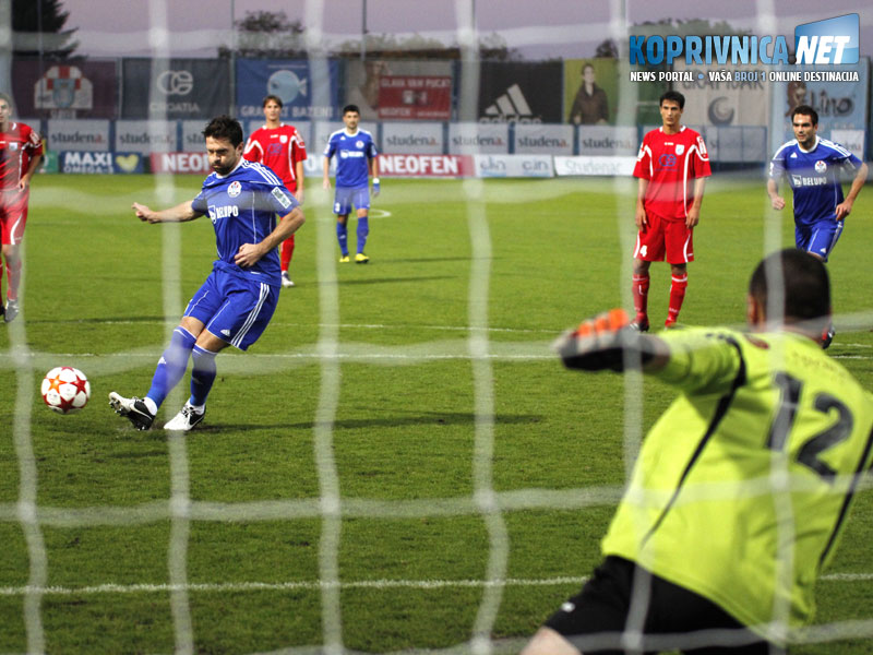 Na prošloj utakmici sa Cibalijom (2:1) dvostruki strijelac bio je Davor Vugrinec // Foto: Koprivnica.net