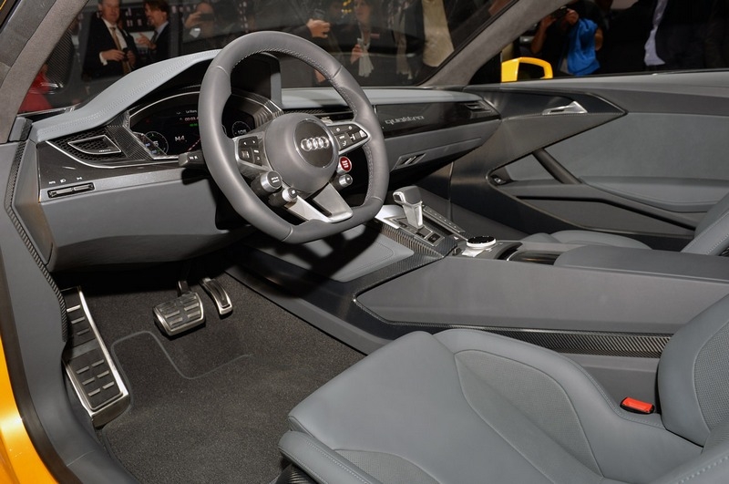 Audi Sport quattro Concept (2013) - interijer