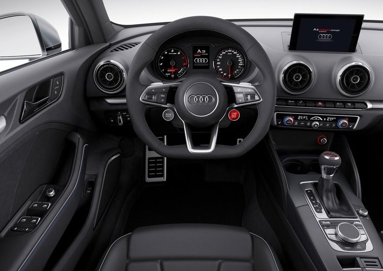 Audi A3 Clubsport Quattro interijer