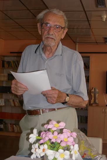 Zvonimir Tomac na književnom susretu u Domu za starije i nemoćne osobe Koprivnica