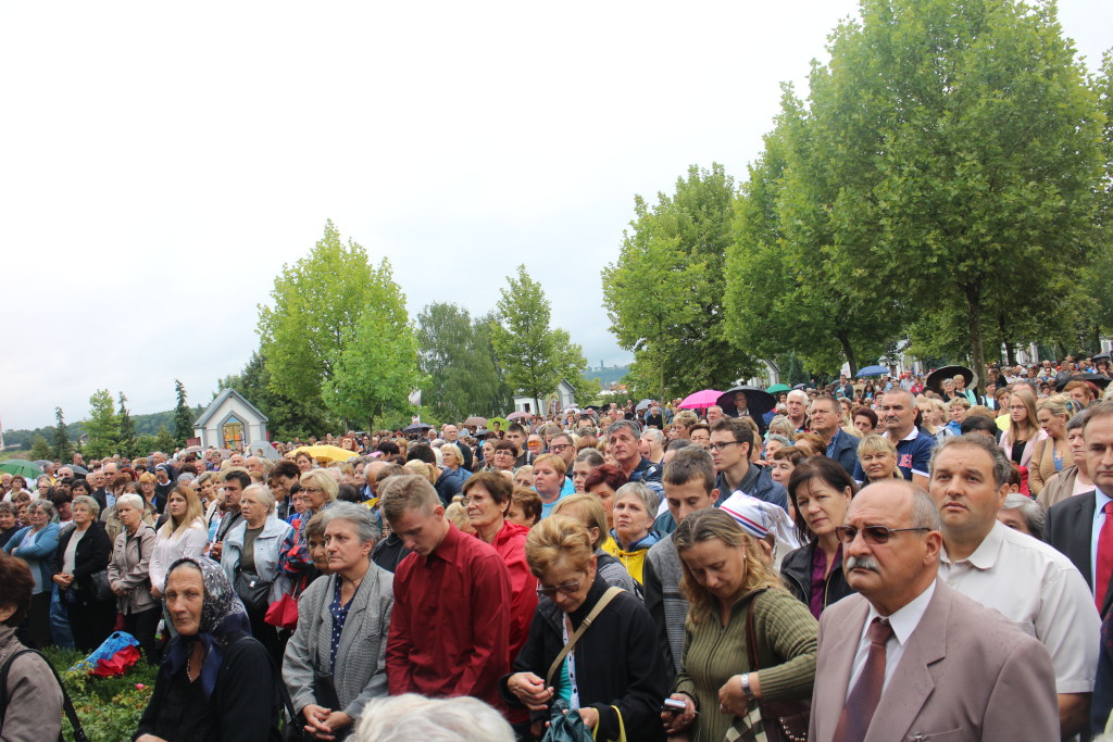 Brojni hodočasnici u Ludbregu // Foto: www.ludbreg.hr