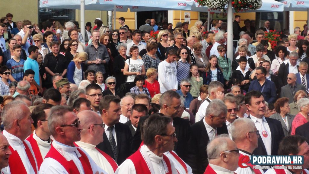 Sveti Marko Križevčanin - Misa i procesija