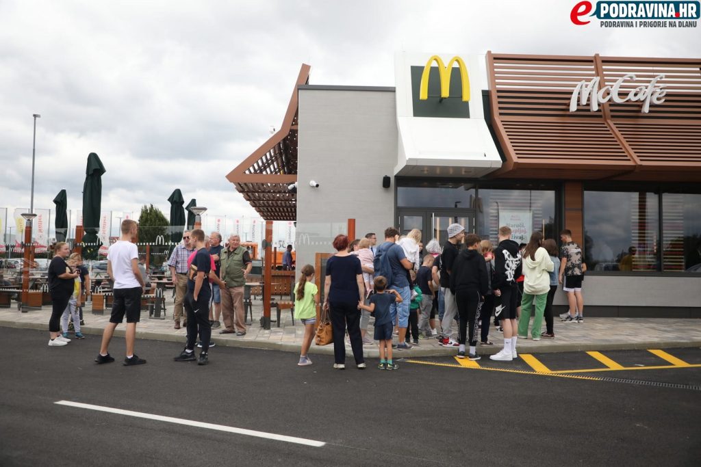 Otvorenje McDonald'sa u Koprivnici