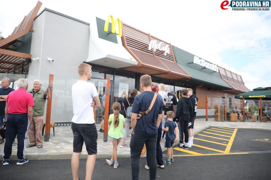 Otvorenje McDonald'sa u Koprivnici