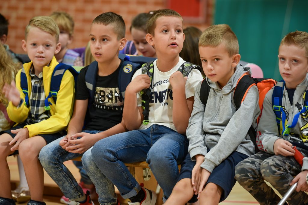 Prvi dan škole u Đurđevcu // Foto: Grad Đurđevac